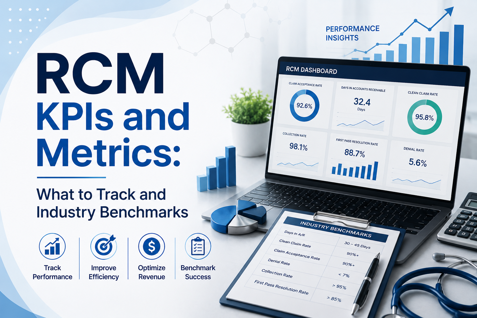 Revenue cycle management KPIs and metrics