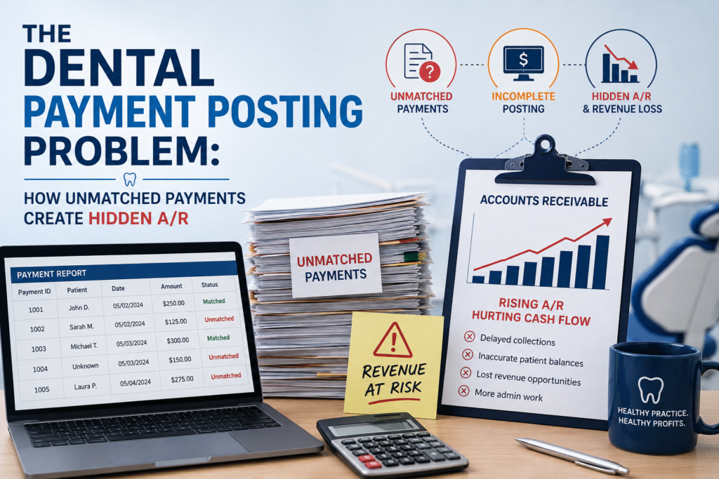 The Dental Payment Posting Problem: How Unmatched Payments Create Hidden A/R