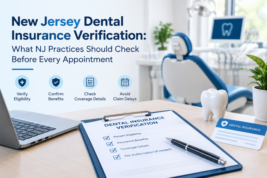 New Jersey Dental Insurance Verification: What NJ Practices Should Check Before Every Appointment